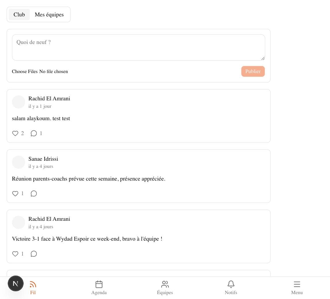 Fil d'actu du club AVADAS sur MySquad